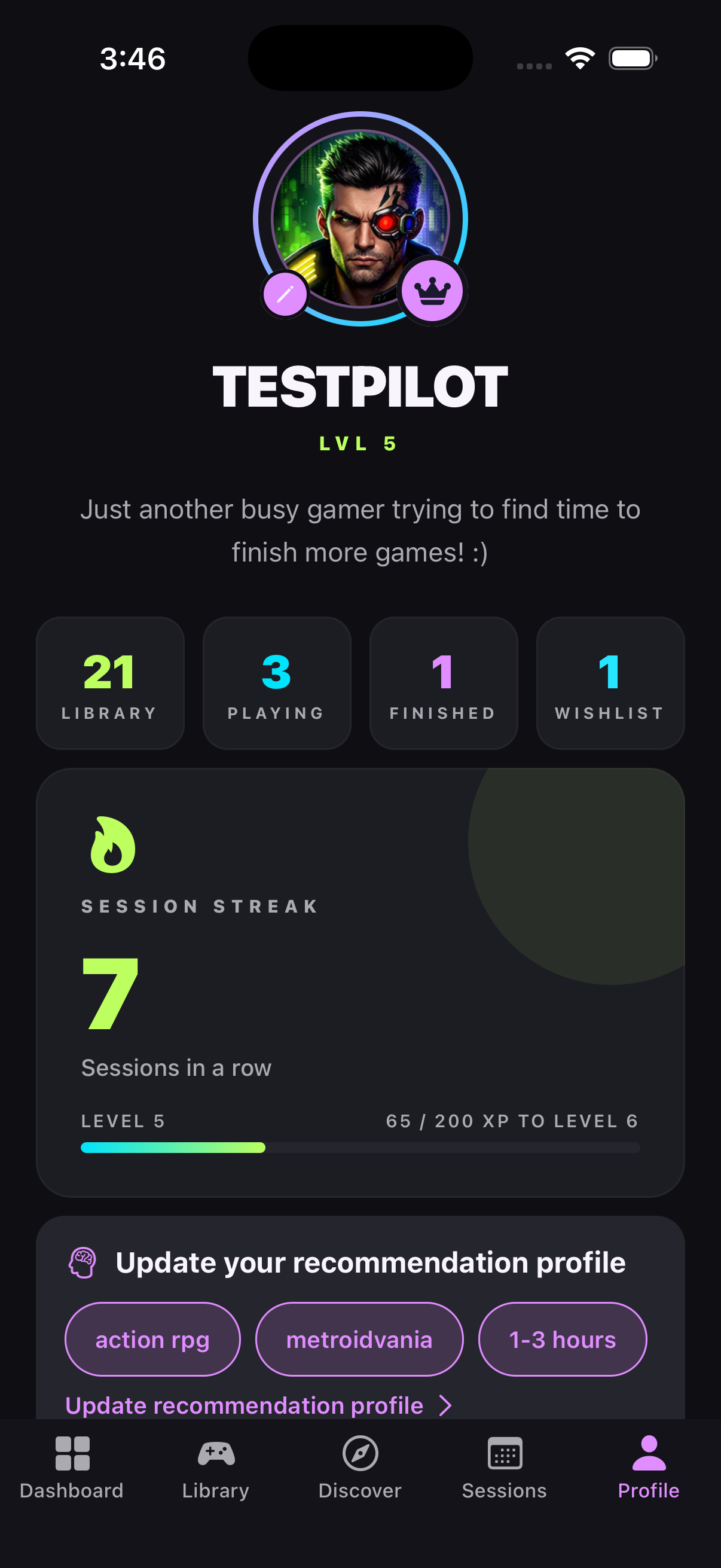 Player Profile